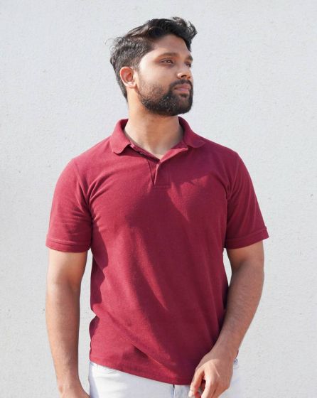 Luxe Polo Cotton Tee